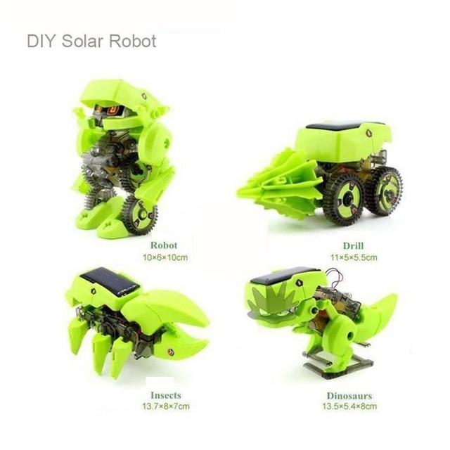 High-Tech 4in1 Solar DinoRobot: DIY - KSAIHU